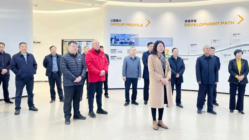 河南省政協(xié)副主席霍金花一行蒞臨旭瑞集團參觀(guān)調研！